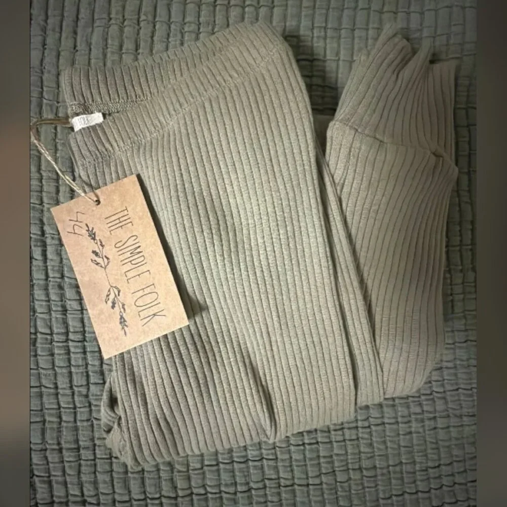 The Simple Folk The Ribbed Legging - Picture 2 of 3